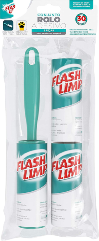 Imagem do produto Rolo Adesivo Flash Limp c/ refis